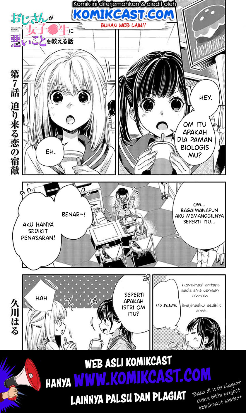 Oji-san ga Joshi●sei ni Warui Koto wo Oshieru hanashi Chapter 07 Bahasa Indonesia